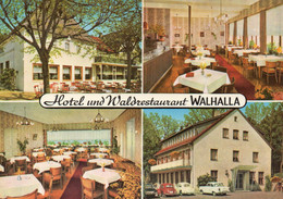011690  Bad Salzuflen - Hotel Und Waldrestaurant Walhalla  Mehrbildkarte - Bad Salzuflen