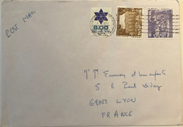 Israël - Jérusalem - Lettre Pour Lyon (France) - 11 Mars 1980 - Sin Clasificación
