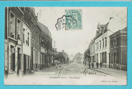 * Laventie (Dép 62 - Pas De Calais - France) * (Estaires Imp Cordier) Rue D'Enfer, Timbre, Belle Animation, Animée, TOP - Laventie