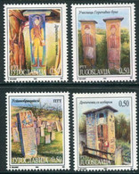 YUGOSLAVIA 1994 Wayside Memorials MNH / **.  Michel 2688-91 - Ungebraucht