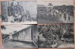 Congo Lot 4 Cpa Mission Pres De  Loango  Cpa - Autres & Non Classés