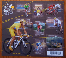France Bloc Feuillet Neuf 2013 Anniversaire 100e Tour De France Sport Cyclisme - Unused Stamps
