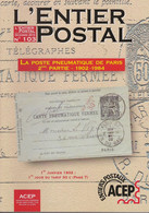 L' Entier Postal  N° 103 Poste Pneumatique 1902-1984 - Postal Stationery