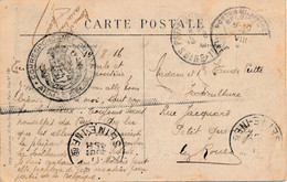 CARTE CORRESPONDANCE PRIVÉE ARMÉE BELGE PMB ILLUSTRATION VERSO A.MAYEUR WWI BELGIQUE - Esercito Belga