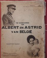 Ter Nagedachtenis Van Albert En Astrid Van België, Fotoboek Met 600 Foto's 1936 - Vecchi