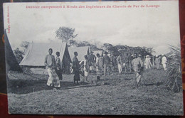 Congo  Chemin Fer De Loango Campement Ingenieurs     Cpa - Otros & Sin Clasificación