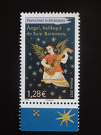 2021 - 1€28 - Angel Balda Qui De Sant Bartomeu - Bord De Feuille - LUXE** - Unused Stamps