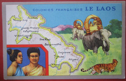 Laos Cpa Lion Noir Colonies - Laos