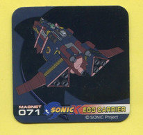 MAGNET AIMANT SONIC ( Sega )  EGG CARRIER  N71 - Personnages