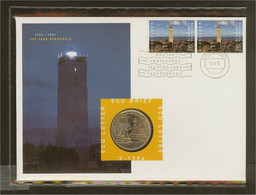 1994 - Netherlands ECU Letter No. 2 - Dutch Lighthouses - 400 Years Brandaris Lighthouse - Non Classificati