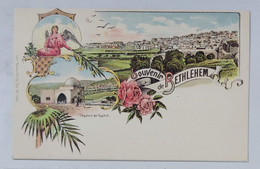 58505 Cartolina Illustrata - Souvenir De Bethlehem - RIPRODUZIONE - Palestine
