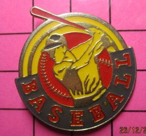 313i Pin's Pins / Beau Et Rare / THEME : SPORTS / BASEBALL BATTEUR - Béisbol