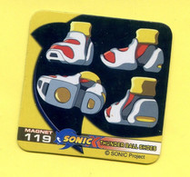 MAGNET AIMANT SONIC ( Sega )  THUNDER BALL SHOES   N119 - Personen