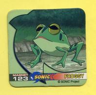 MAGNET AIMANT SONIC ( Sega )  FROGGY GRENOUILLE  N123 - Personen
