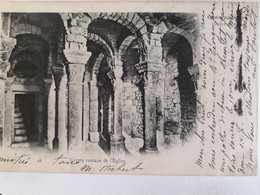 Carte Postale De Champdeniers, 79, La Crypte Romane De L'église - Champdeniers Saint Denis