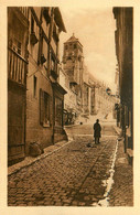 Lisieux * La Rue Aux Fèves Et L'église St Jacques - Lisieux