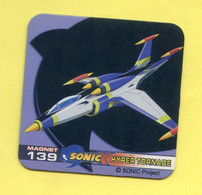 MAGNET AIMANT SONIC ( Sega )  HYPER TORNADE  N139 - Personen
