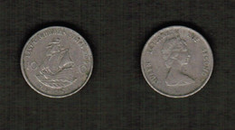 EAST CARIBBEAN STATES   10 CENTS 1989 (KM # 13) #6430 - Ostkaribischer Staaten