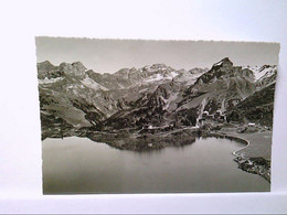 AK Engelberg/Schweiz, Trübsee Mit Hahnen, Panoramaansicht, Ungelaufen. - Trub