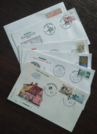 Denmark Danmark 1980-ties Collection Of 6 FDC S - Verzamelingen