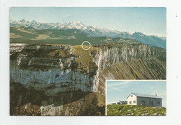 74 Le Parmelan Chalet Refuge Dunand ( Club Alpin Français ) Vue Sur Plateau Des Glières Cachet Dingy St Clair - Autres & Non Classés