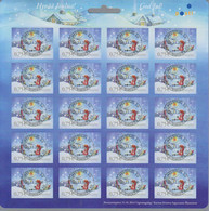 FINLANDE - 2014 Planche De Timbre Oblitérés NOEL - Used Stamps