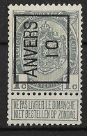 Antwerpen 1910 Typo Nr. 12A - Typos 1906-12 (Wappen)