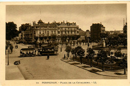 Perpignan * La Place De La Catalogne * Tramway Tram - Perpignan