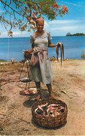 MARTINIQUE - TROIS RIVIERES Une Vendeuse De Poissons - Personnages