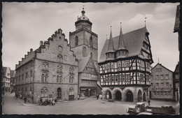 D-36304 Alsfeld - Marktplatz - Alter Lastkraftwagen - Cars - VW Käfer ( Echt Foto) - Alsfeld