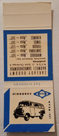 POLAND,POLOGNE,POLISH,GDANSK FACTORY,OLD UNFOLDED MATCHBOX SKILLET - Boites D'allumettes