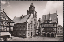 D-36304 Alsfeld - Marktplatz - Cars - 2x VW Käfer - Nice Stamp - Alsfeld