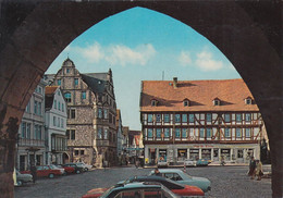 D-36304 Alsfeld - Marktplatz - Hochzeitshaus - Cars - Opel Sprint - Ford Taunus - Alsfeld