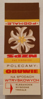 POLAND,POLOGNE,POLISH,GDANSK FACTORY,OLD UNFOLDED MATCHBOX SKILLET - Boites D'allumettes