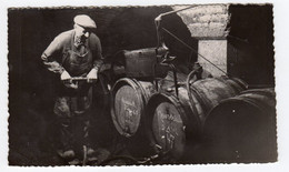 CPSM Photo Meursault Côte D' Or Vignoble Bourgogne Métier Vigneron Tirage Vin Blanc Millésime 1947 éd Collin Tannay - Meursault