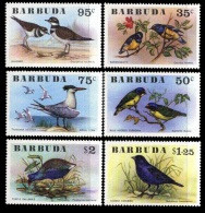 (004) Barbuda 1976  Birds / Oiseaux ** / Mnh  Michel 261-66 - Antigua And Barbuda (1981-...)