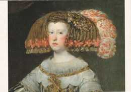 Postcard - Art - By Velazquez - Queen Mariana (Detail)  - 1652 - 1653 - New - Zonder Classificatie