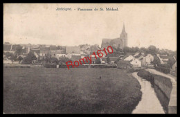 Jodoigne En 1922. Panorama St. Médard. Scan Recto/verso. - Jodoigne