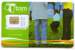 MALAWI CARTE GSM TNM Verso Numeroté - Malawi