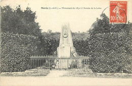 - Loir Et Cher - Ref-303- Morée -monument De 1870 à L Armée De La Loire - Monuments Aux Morts Guerre 1870-71 - - Moree