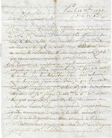 1791 / Lettre De Paris Cachet "P" / Discrédit Sur Les Assignats Qui Perdent 40 % Contre Espèces Et Louis D'Or - Ohne Zuordnung