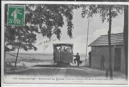 CPA ROYAN 17 : Forêt De La Coubre - Arrivée Du Tram Au Galon D'Or - Carte Voyagée - 1920 - Royan