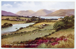 ARTIST CARD : BUTE - LOCH FAD AND COWAL HILLS, ROTHESAY - Bute