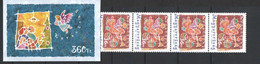 Hungary 2001. Christmas Complete Booklet MNH (**) Include: 10 Stamps - Postzegelboekjes