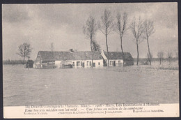 +++ CPA - Inondations à HAMME - Overstroomingen 1906 - Une Ferme Au Milieu De La Campagne   // - Hamme