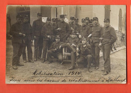 IKE-09 Militär Militaire Mobilisation 1914  Repos Après Les Travaux à Berthoud Burgdorf  Feldpost - BE Berne
