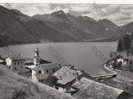 CARTOLINA  MIRALAGO,LAGO DI POSCHIAVO E PIZ VERONA,GRISONS,SVIZZERA,VIAGGIATA 1965 - Poschiavo