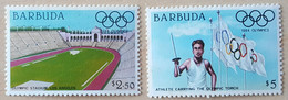 Barbuda - YT N°697, 698 - Jeux Olympiques De Los Angeles - 1984 - Neuf - Antigua And Barbuda (1981-...)