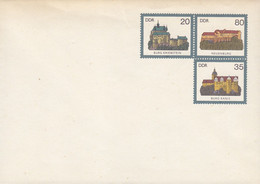DDR  U 1, Ungebraucht, Burgen 1984 - Briefomslagen - Ongebruikt