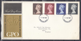 FDC Van Windsor Berks Naar Gent - 1952-1971 Pre-Decimale Uitgaves